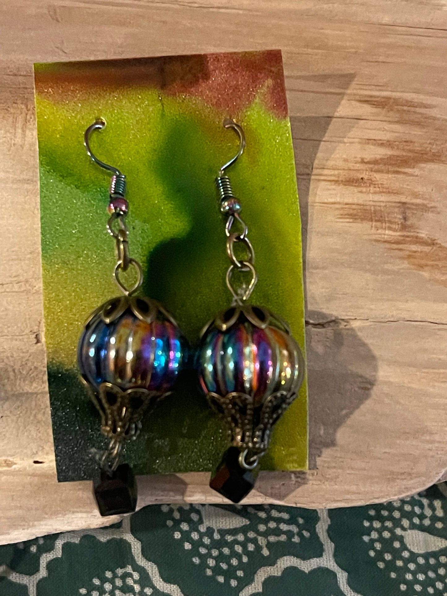 Hot Air Balloon Earrings