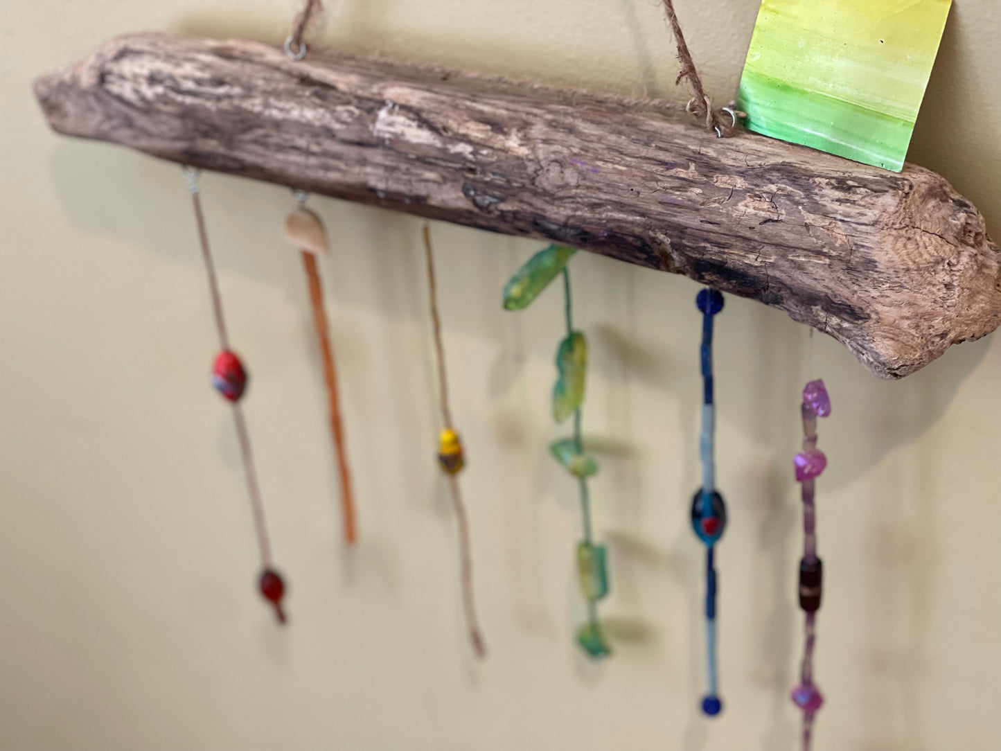 Driftwood Rainbow Suncatcher Mobile